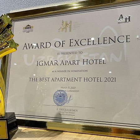 Igmar Apart Hotel Taskent Exterior foto
